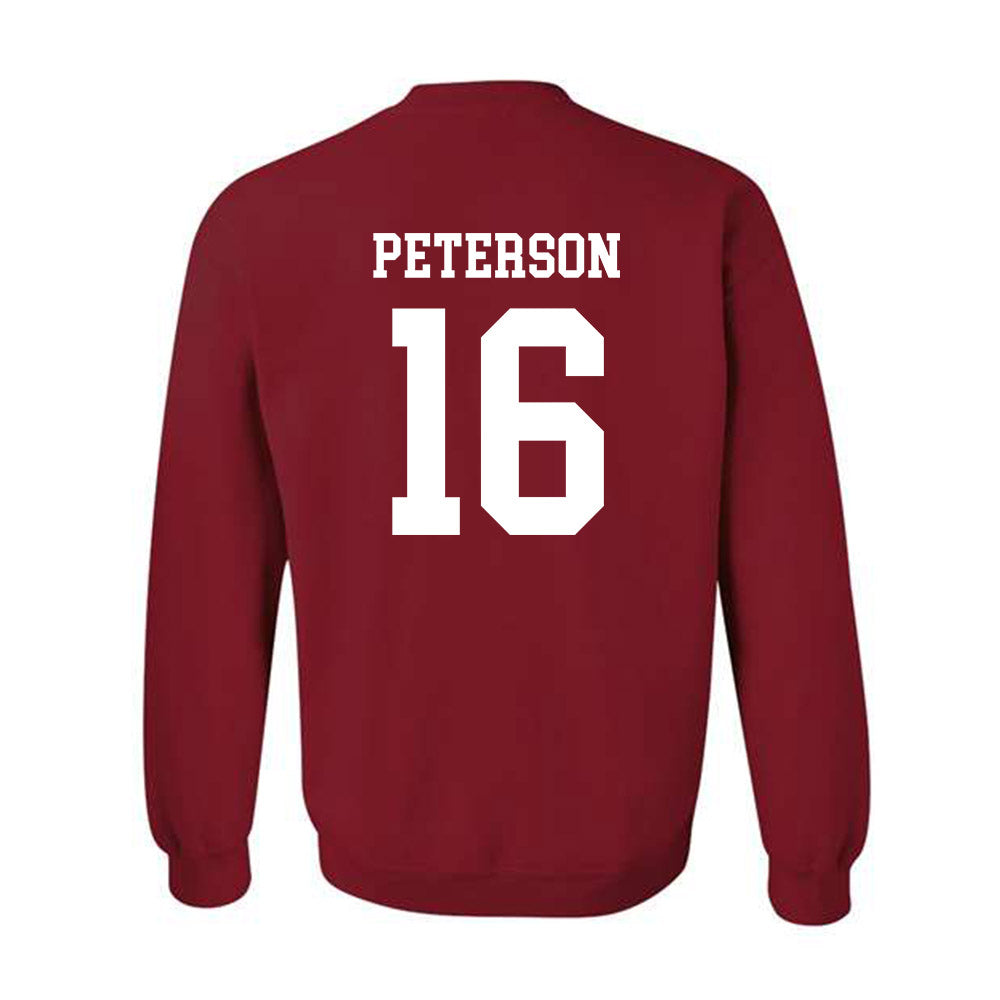 WSU - NCAA Cheerleading : Maya Peterson - Classic Shersey Crewneck Sweatshirt-1