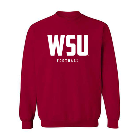 WSU - NCAA Football : Michael Hughes - Classic Shersey Crewneck Sweatshirt