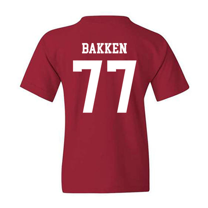 WSU - NCAA Football : Nick Bakken - Classic Fashion Shersey Youth T-Shirt-1