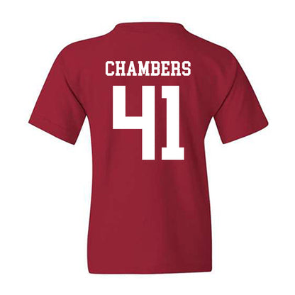 WSU - NCAA Baseball : Bryce Chambers - Classic Fashion Shersey Youth T-Shirt-1