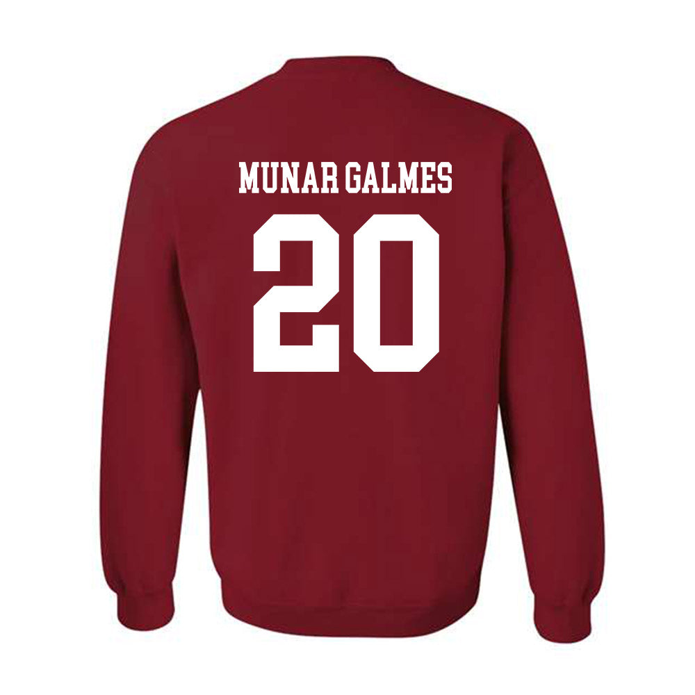 WSU - NCAA Women's Volleyball : Tinons Munar Galmes - Classic Fashion Shersey Crewneck Sweatshirt-1