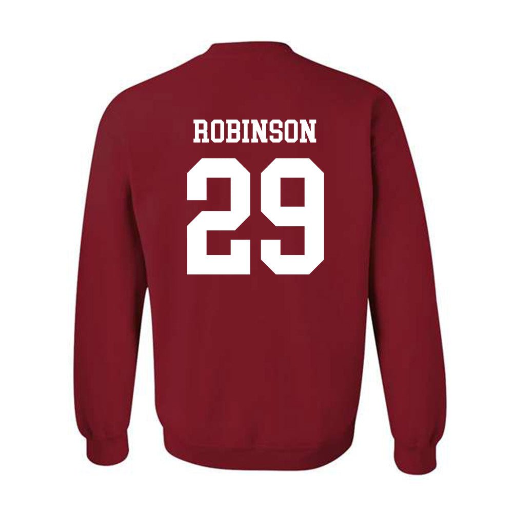 WSU - NCAA Baseball : Jacob Robinson - Classic Fashion Shersey Crewneck Sweatshirt