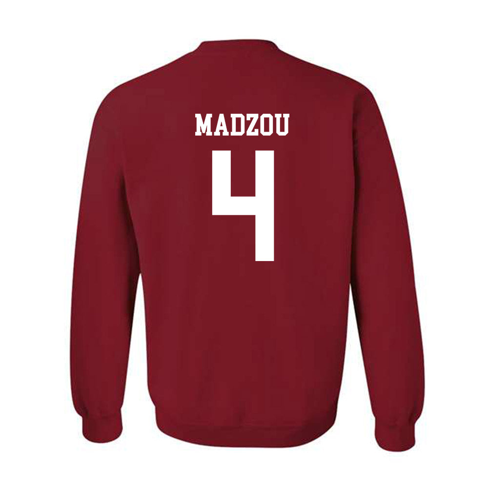WSU - NCAA Men's Basketball : Brunel Madzou - Classic Fashion Shersey Crewneck Sweatshirt-1