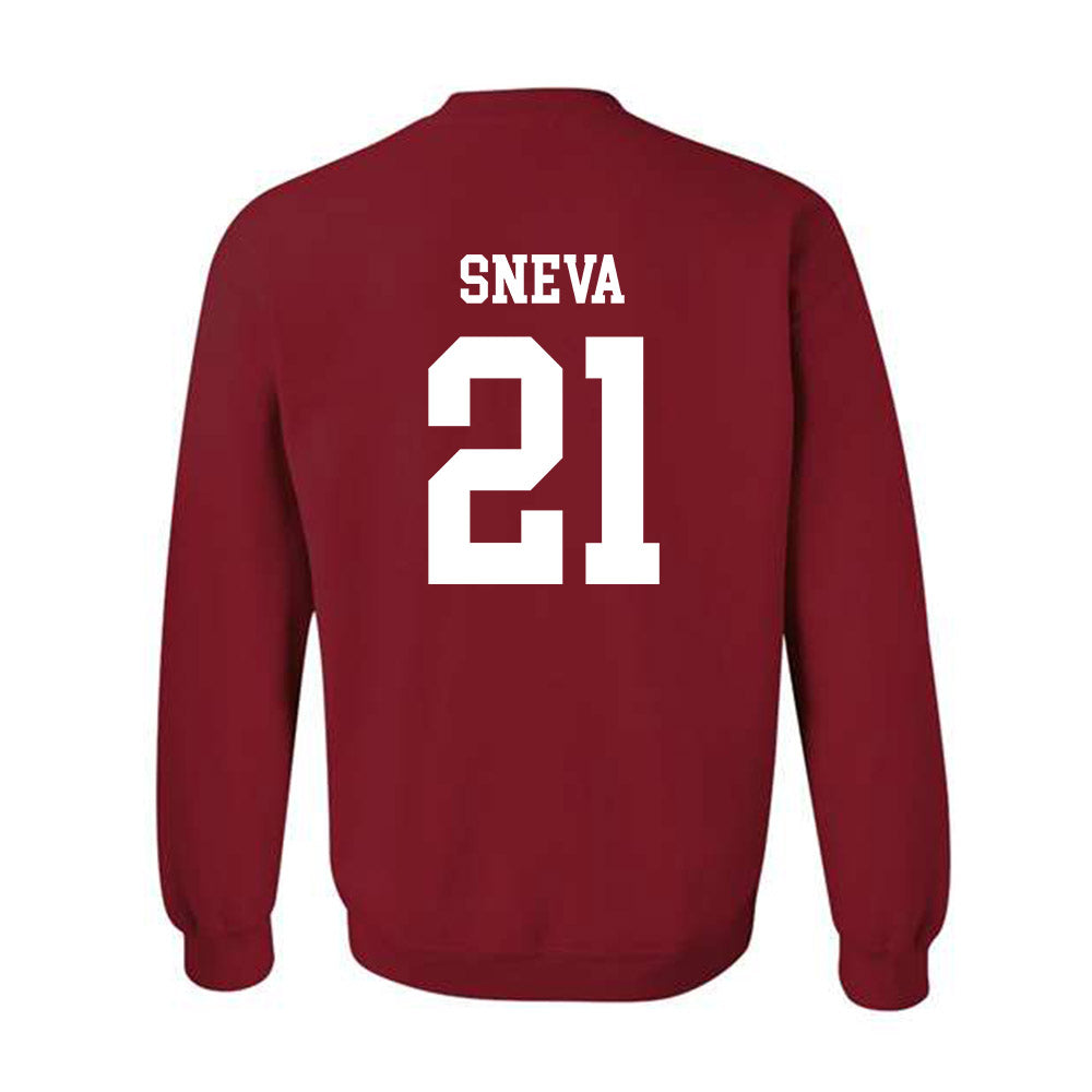 WSU - NCAA Women's Volleyball : ziah sneva - Classic Fashion Shersey Crewneck Sweatshirt-1