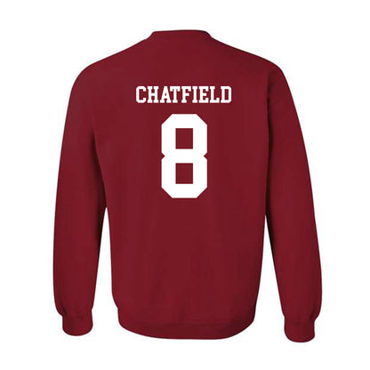 WSU - NCAA Women's Basketball : Kenzie Chatfield - Classic Fashion Shersey Crewneck Sweatshirt-1