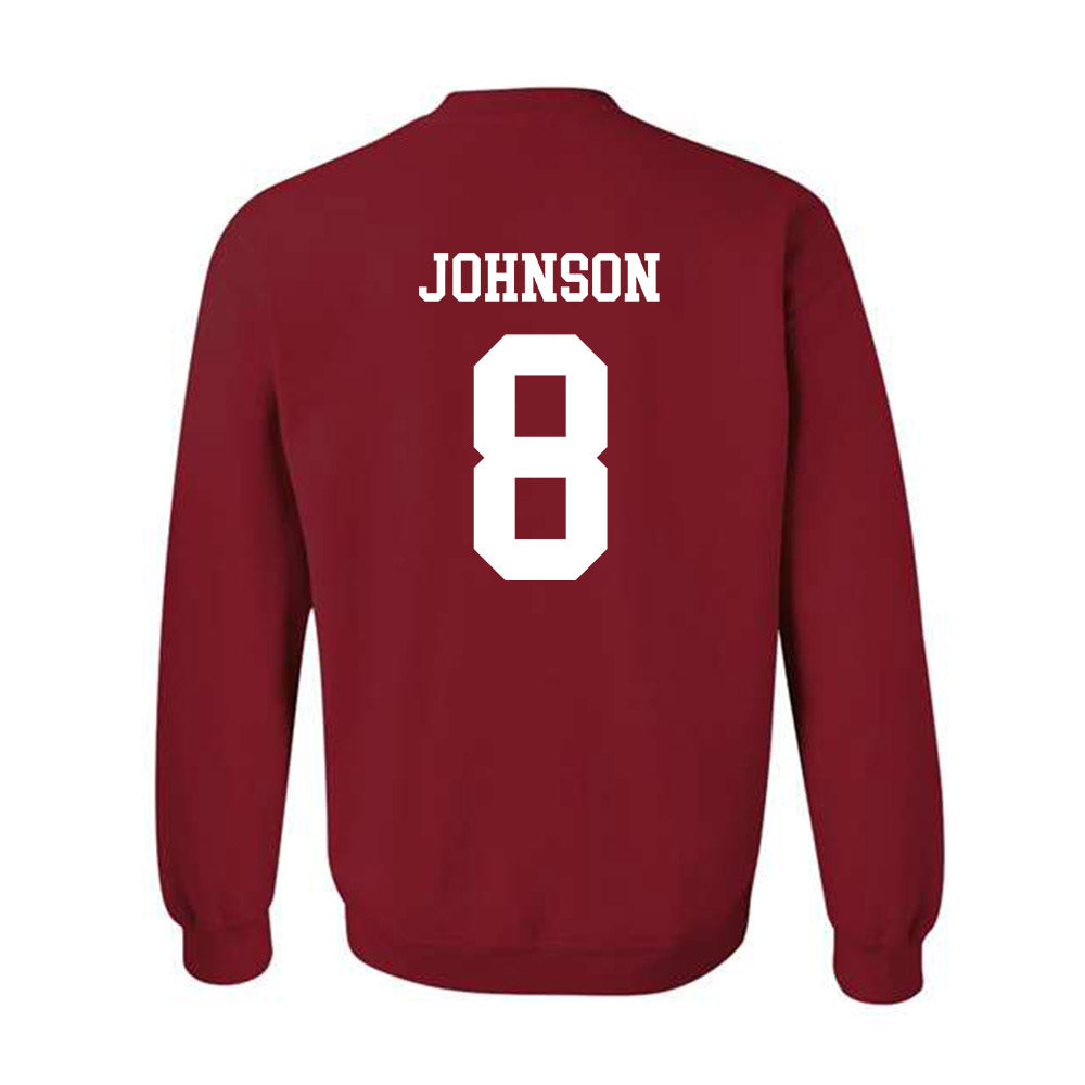 WSU - NCAA Women's Volleyball : Lauren Johnson - Classic Fashion Shersey Crewneck Sweatshirt-1