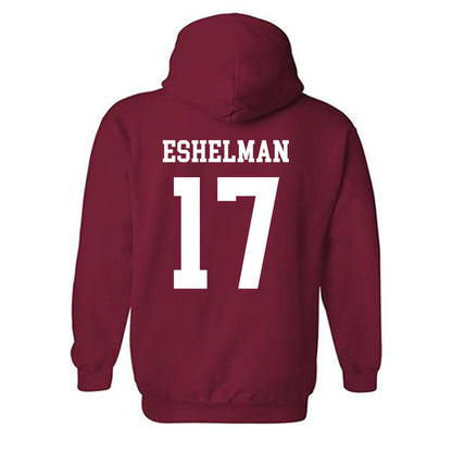 WSU - NCAA Football : Owen Eshelman - Classic Fashion Shersey Hooded Sweatshirt-1