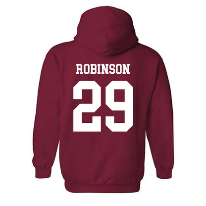 WSU - NCAA Baseball : Jacob Robinson - Classic Fashion Shersey Hooded Sweatshirt