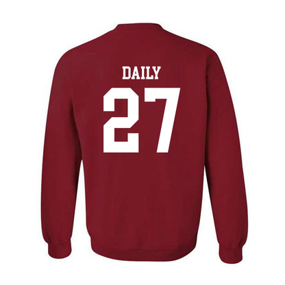 WSU - NCAA Baseball : Lleyton Daily - Classic Fashion Shersey Crewneck Sweatshirt-1