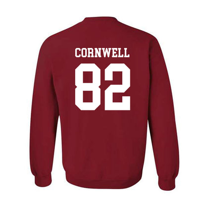 WSU - NCAA Football : Jesiah Cornwell - Classic Fashion Shersey Crewneck Sweatshirt-1