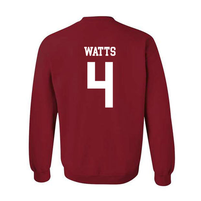 WSU - NCAA Men's Basketball : Lejuan Watts - Classic Fashion Shersey Crewneck Sweatshirt-1