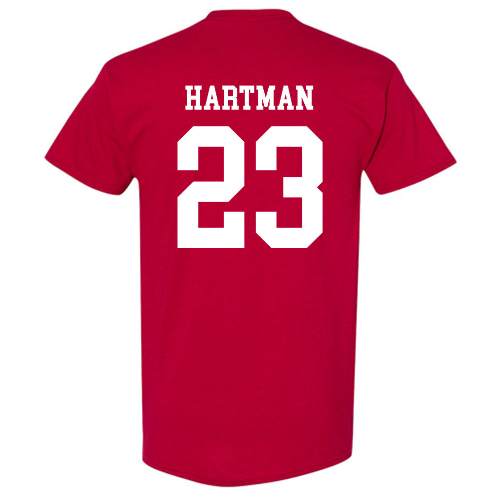 WSU - NCAA Baseball : Max Hartman - Classic Fashion Shersey T-Shirt-1