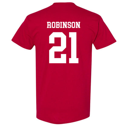 WSU - NCAA Baseball : Dustin Robinson - Classic Fashion Shersey T-Shirt-1