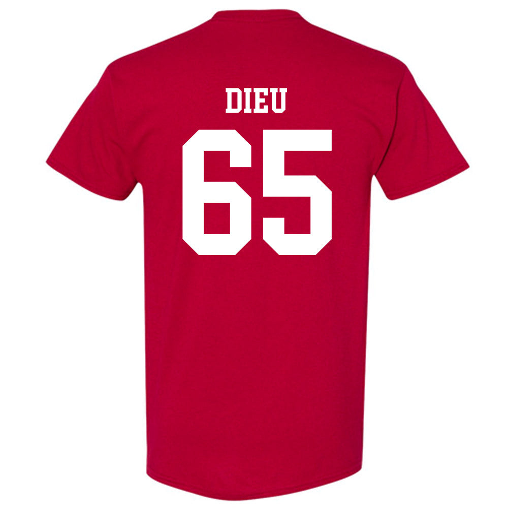 WSU - NCAA Football : Brock Dieu - Classic Fashion Shersey T-Shirt-1
