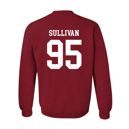 WSU - NCAA Football : Connor Sullivan - Classic Fashion Shersey Crewneck Sweatshirt-1