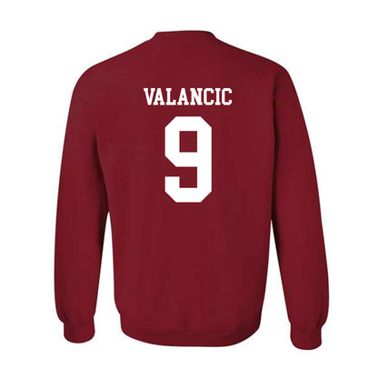 WSU - NCAA Women's Basketball : Tanja Valancic - Classic Fashion Shersey Crewneck Sweatshirt-1