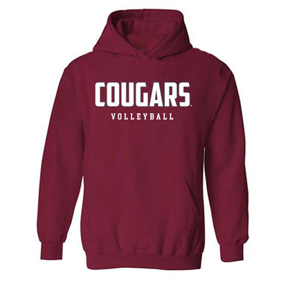 WSU - NCAA Women's Volleyball : Lauren Johnson - Classic Fashion Shersey Hooded Sweatshirt-0