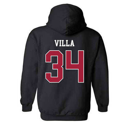 WSU - NCAA Women's Basketball : Jenna Villa - Classic Fashion Shersey Hooded Sweatshirt