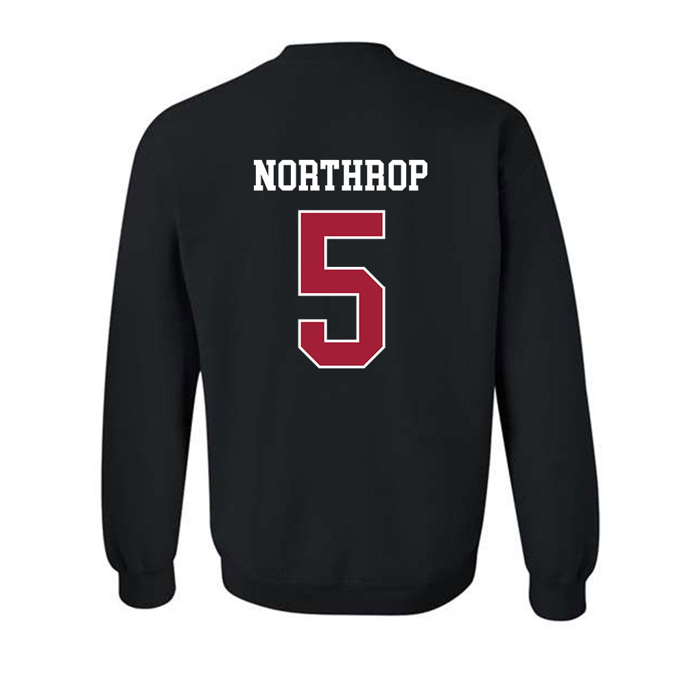 WSU - NCAA Baseball : Kyler Northrop - Classic Fashion Shersey Crewneck Sweatshirt-1