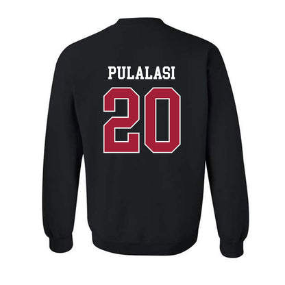 WSU - NCAA Football : Leo Pulalasi - Classic Fashion Shersey Crewneck Sweatshirt