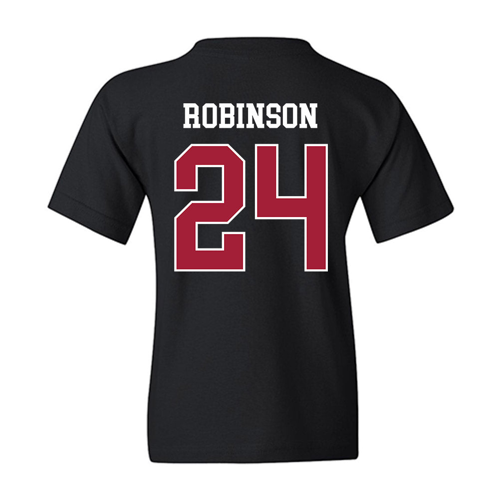 WSU - NCAA Men's Basketball : Dominik Robinson - Classic Fashion Shersey Youth T-Shirt-1