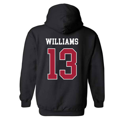 WSU - NCAA Women's Soccer : Jamuna Williams - Classic Fashion Shersey Hooded Sweatshirt-1