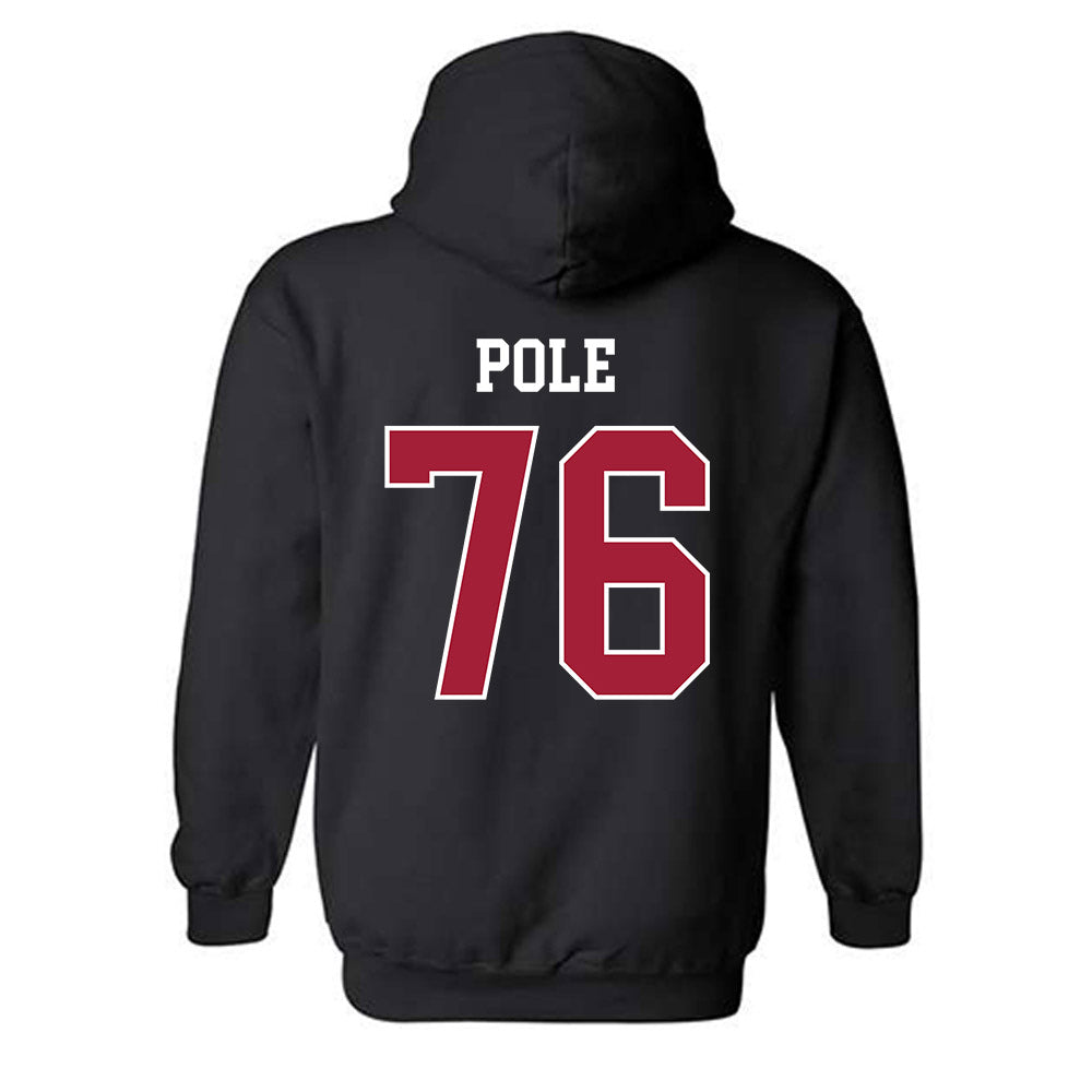 WSU - NCAA Football : Esa Pole - Classic Fashion Shersey Hooded Sweatshirt-1