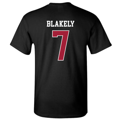 WSU - NCAA Men's Basketball : Dieume Blakely - Classic Fashion Shersey T-Shirt-1