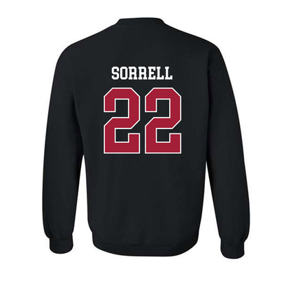 WSU - NCAA Football : Trillion Sorrell - Classic Fashion Shersey Crewneck Sweatshirt-1