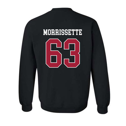WSU - NCAA Football : Barry Morrissette - Classic Fashion Shersey Crewneck Sweatshirt-1