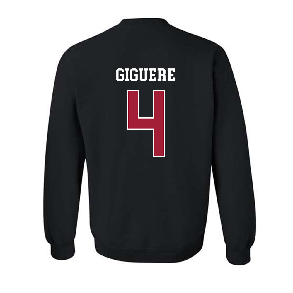 WSU - NCAA Baseball : Alexandre Giguere - Classic Fashion Shersey Crewneck Sweatshirt-1