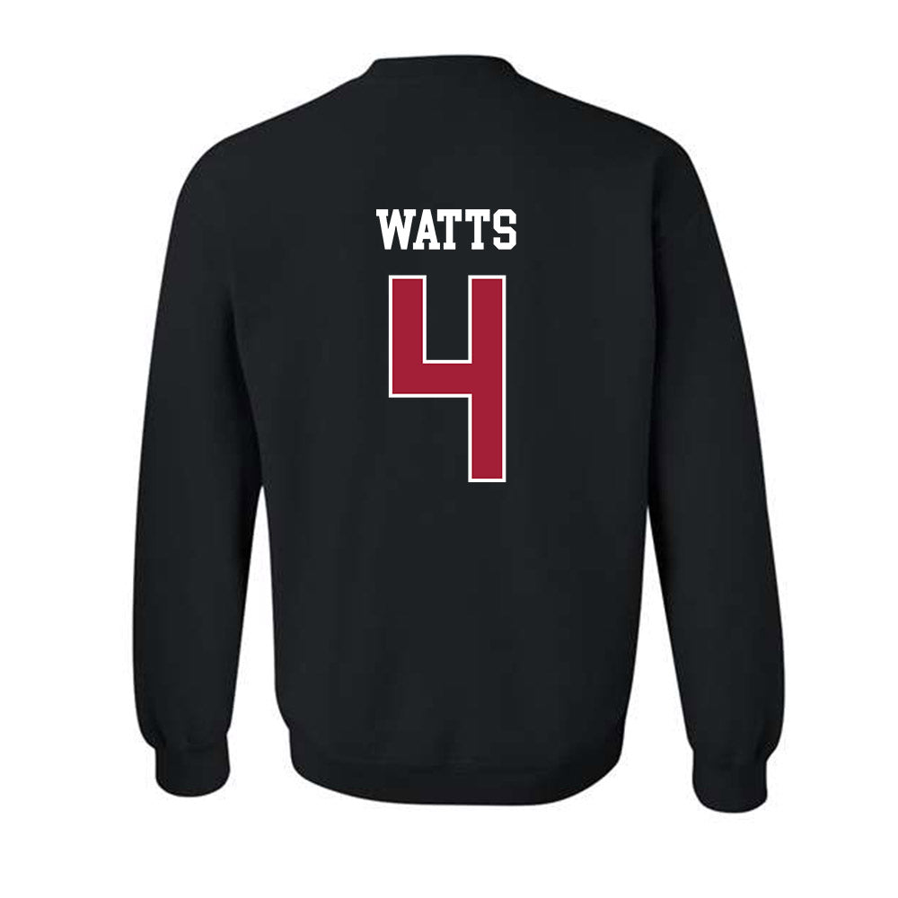 WSU - NCAA Men's Basketball : Lejuan Watts - Classic Fashion Shersey Crewneck Sweatshirt-1