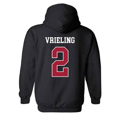 WSU - NCAA Women's Volleyball : Taryn Vrieling - Classic Fashion Shersey Hooded Sweatshirt-1