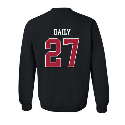 WSU - NCAA Baseball : Lleyton Daily - Classic Fashion Shersey Crewneck Sweatshirt-1