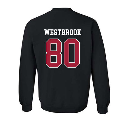 WSU - NCAA Football : Noah Westbrook - Classic Fashion Shersey Crewneck Sweatshirt-1