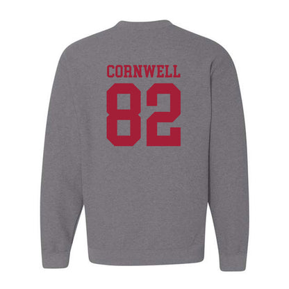 WSU - NCAA Football : Jesiah Cornwell - Classic Fashion Shersey Crewneck Sweatshirt-1