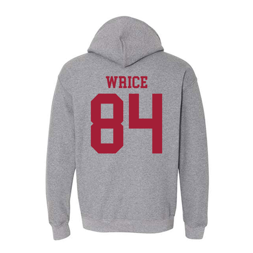 WSU - NCAA Football : Malachi wrice - Classic Fashion Shersey Hooded Sweatshirt-1