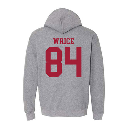 WSU - NCAA Football : Malachi wrice - Classic Fashion Shersey Hooded Sweatshirt-1