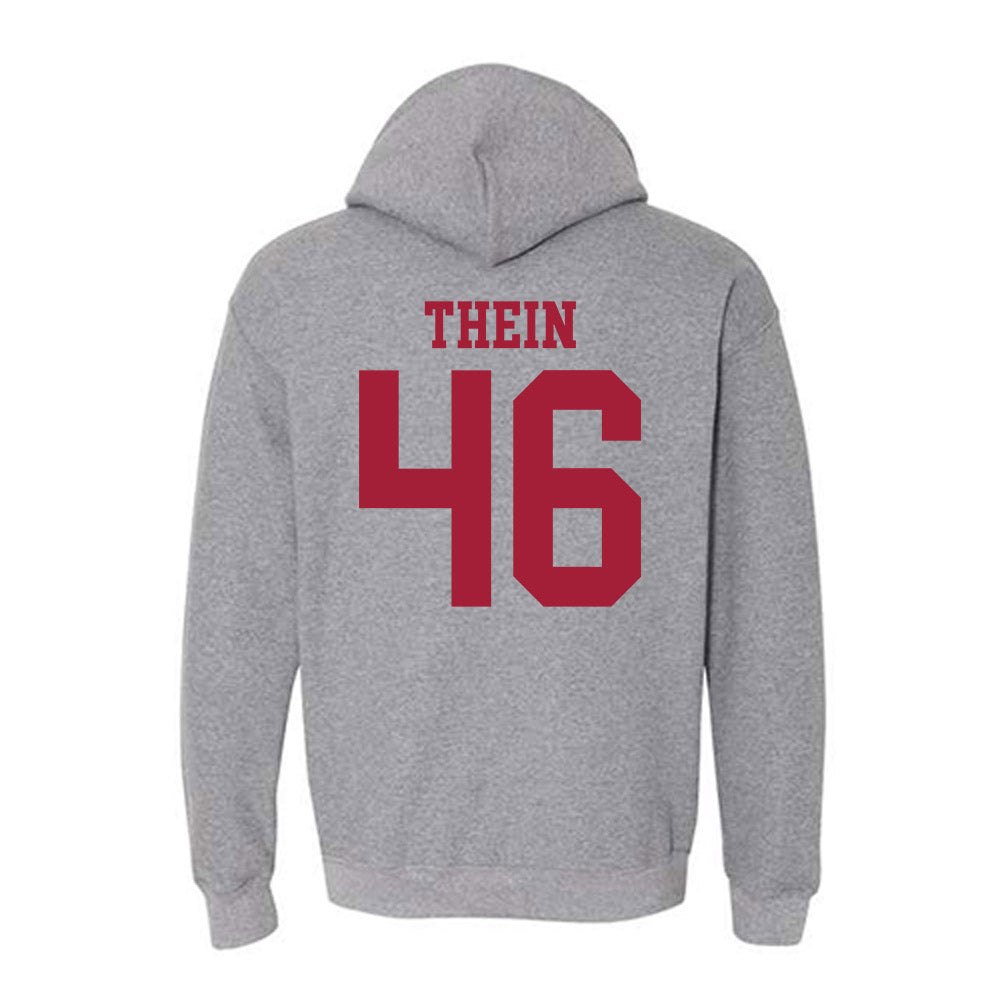 WSU - NCAA Baseball : Noah Thein - Classic Fashion Shersey Hooded Sweatshirt-1