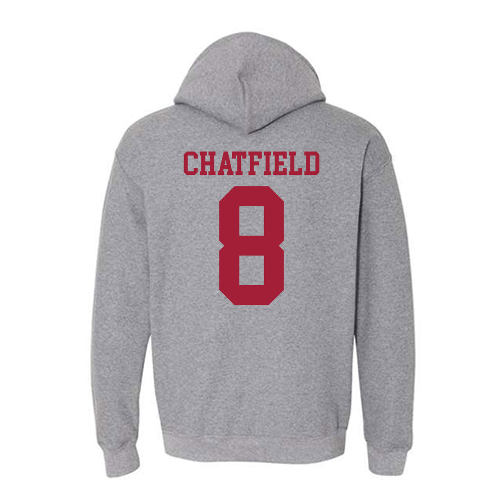 WSU - NCAA Women's Basketball : Kenzie Chatfield - Classic Fashion Shersey Hooded Sweatshirt-1
