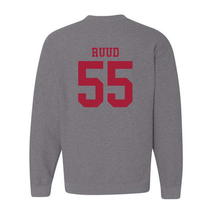 WSU - NCAA Women's Basketball : Malia Ruud - Classic Fashion Shersey Crewneck Sweatshirt-1