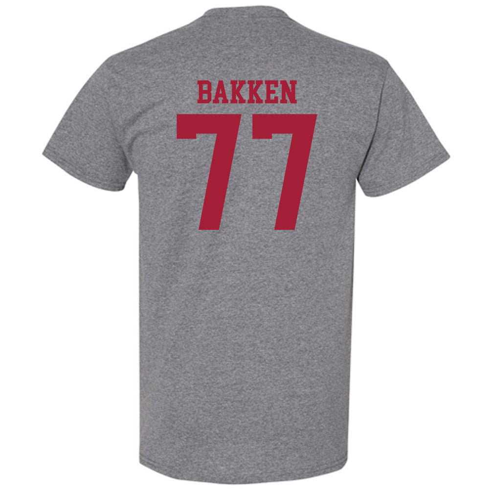 WSU - NCAA Football : Nick Bakken - Classic Fashion Shersey T-Shirt-1