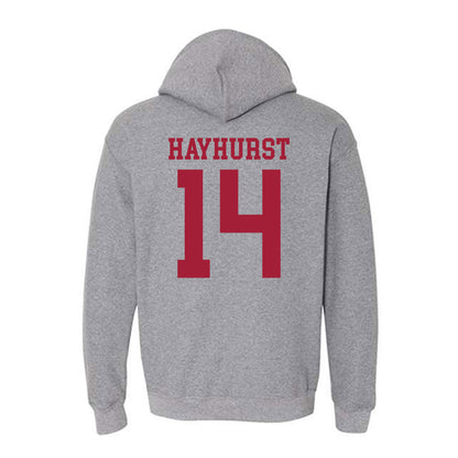 WSU - NCAA Women's Volleyball : Kate Hayhurst - Classic Fashion Shersey Hooded Sweatshirt-1