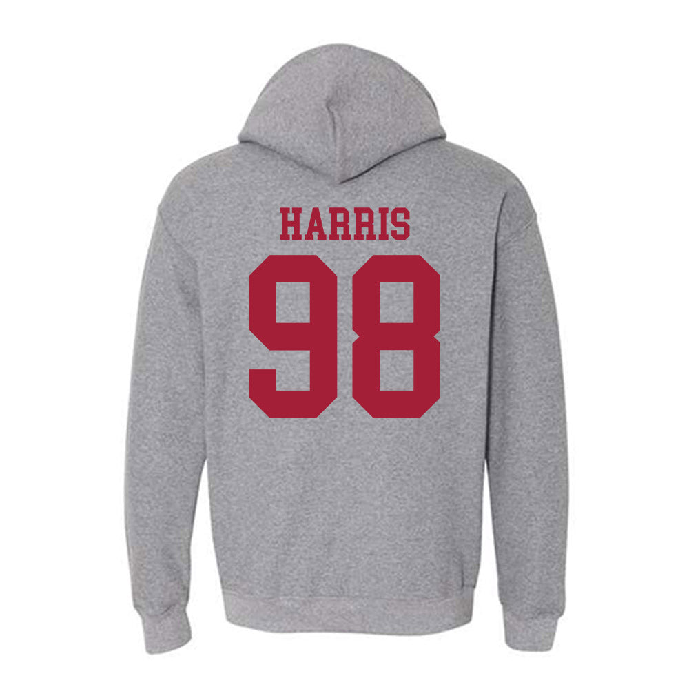 WSU - NCAA Football : Ryan Harris - Classic Fashion Shersey Hooded Sweatshirt-1