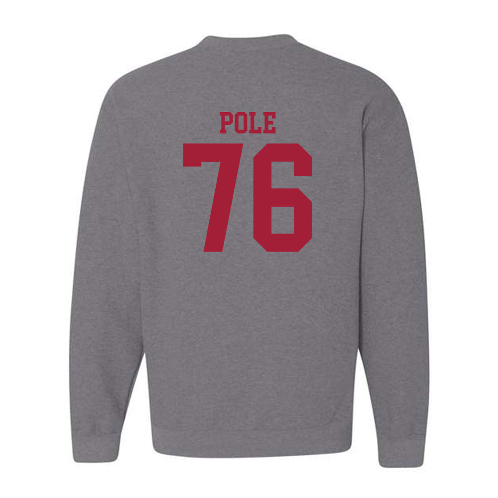 WSU - NCAA Football : Esa Pole - Classic Fashion Shersey Crewneck Sweatshirt-1