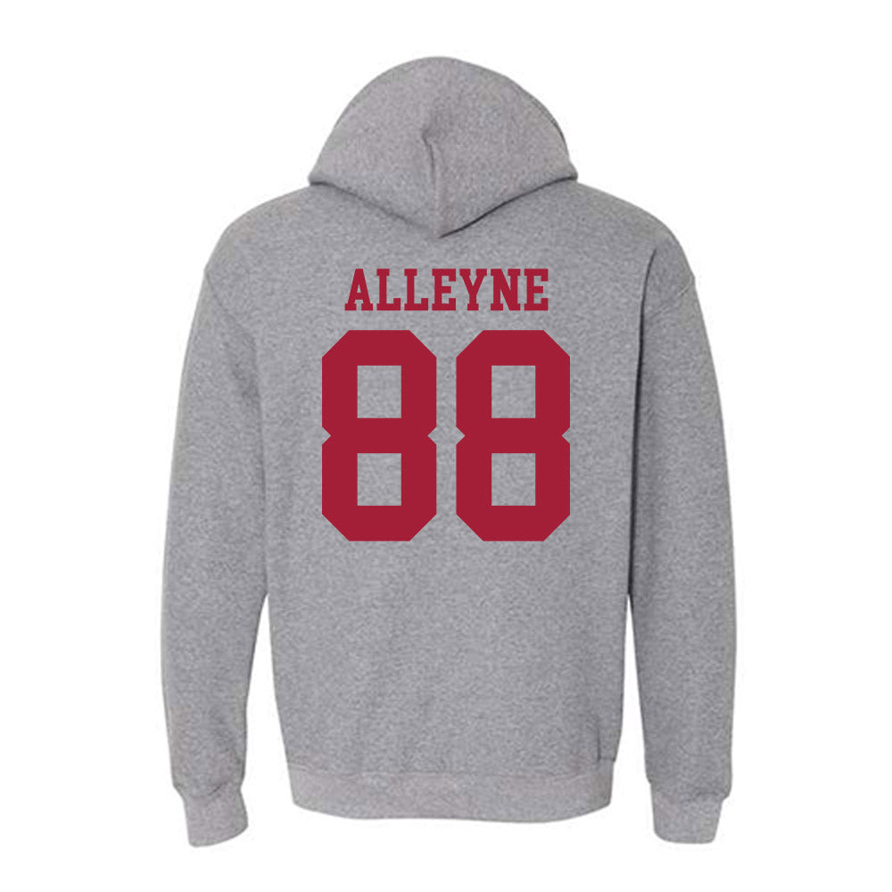 WSU - NCAA Football : Mackenzie Alleyne - Classic Fashion Shersey Hooded Sweatshirt-1