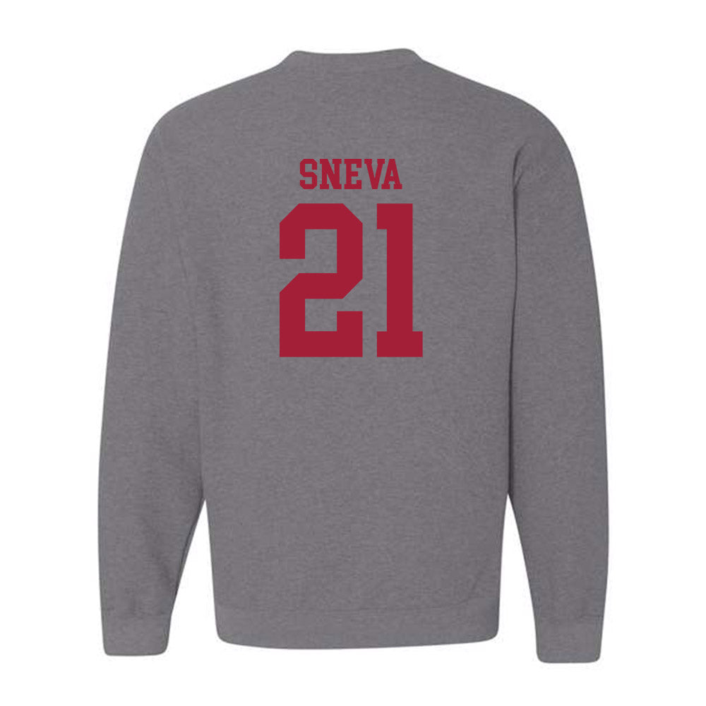 WSU - NCAA Women's Volleyball : ziah sneva - Classic Fashion Shersey Crewneck Sweatshirt-1