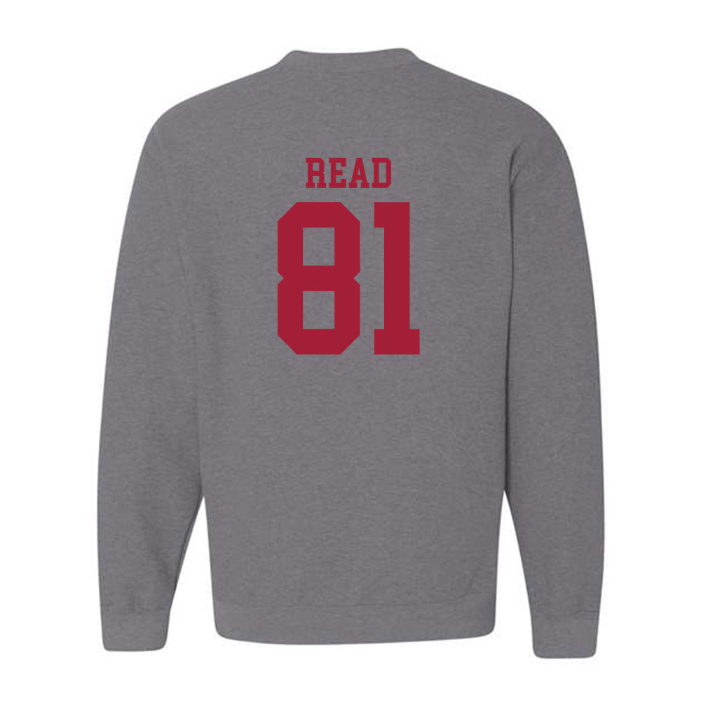 WSU - NCAA Football : Peyton Read - Classic Fashion Shersey Crewneck Sweatshirt-1