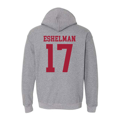 WSU - NCAA Football : Owen Eshelman - Classic Fashion Shersey Hooded Sweatshirt-1