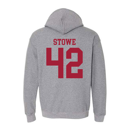 WSU - NCAA Baseball : Trevor Stowe - Classic Fashion Shersey Hooded Sweatshirt-1